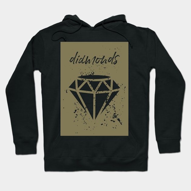 Authentic diamonds streetwear Hoodie by PallKris